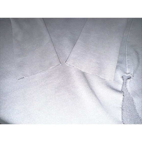 Frank & Eileen Size Large Tee Lab Asymmetric Sweatshirt Carbon Gray Cotton - Picture 7 of 11